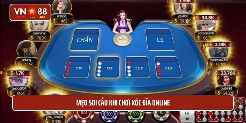 Mẹo soi cầu khi chơi xóc đĩa online 